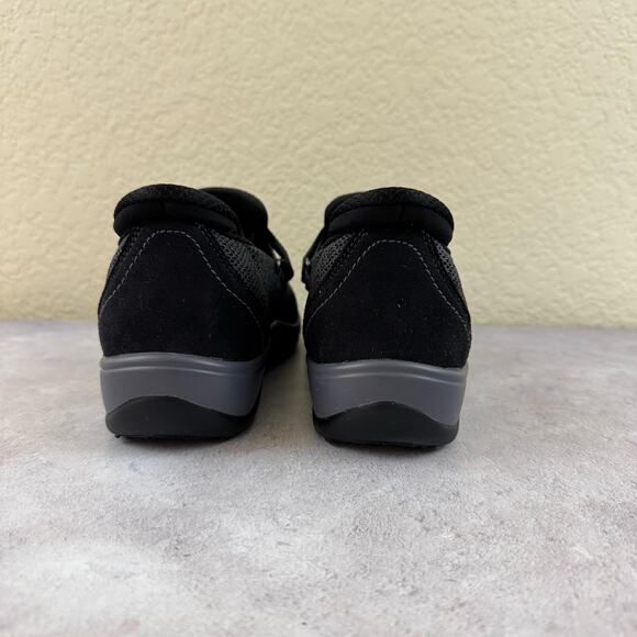 Orthofeet Amalya Shoes Women's Size 7B Black Orthopedic Slip On Sneakers Comfort - Picture 3 of 10